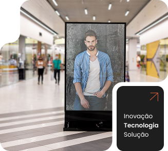 XOPVISION Digital Signage em shopping center